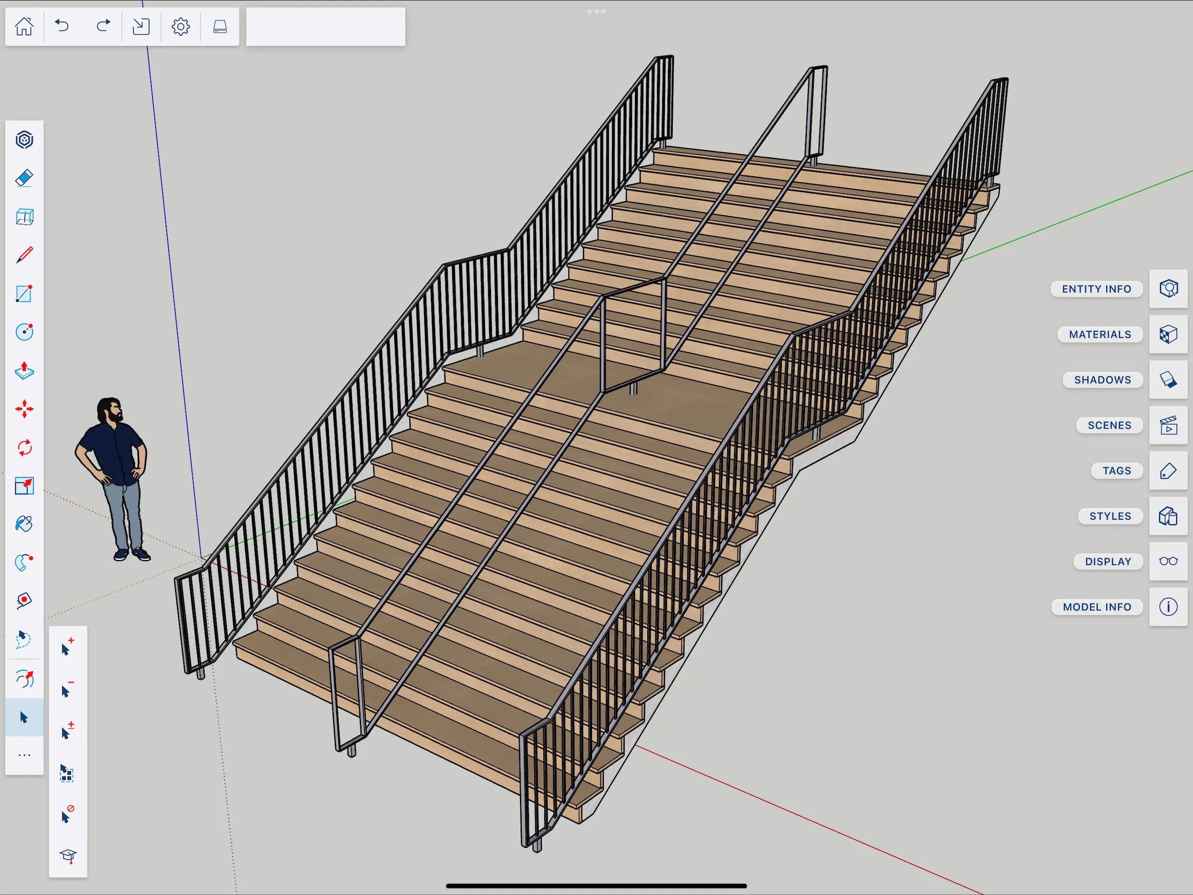 Live Component stairs. Image courtesy of Perkins Eastman.